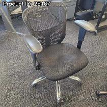Modway Black Mesh Back Adjustable Office Task Chair