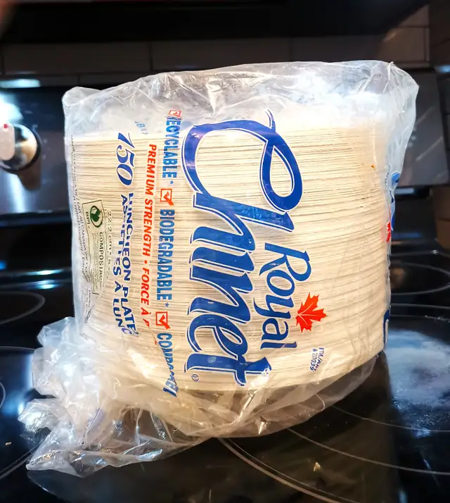 Brand New 150pcs Disposable Party Paper Plates