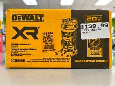 DEWALT 20v XR Compact Router DCW600B - BRAND NEW