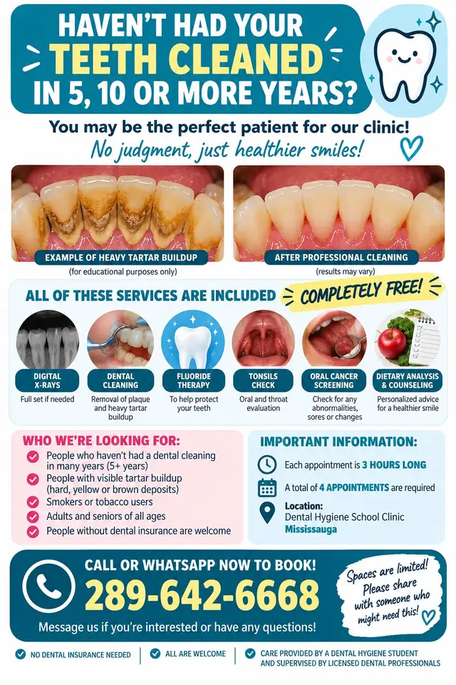 free dental cleaning