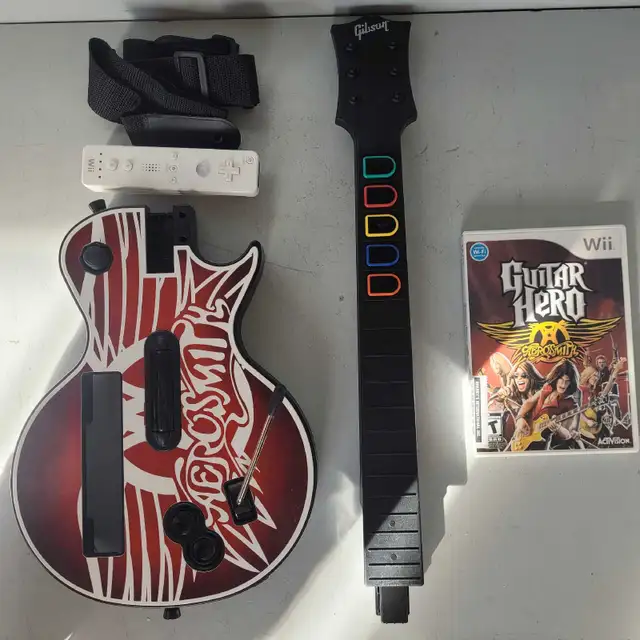 Guitar Hero Aerosmith For Nintendo Wii CIB (32612923)