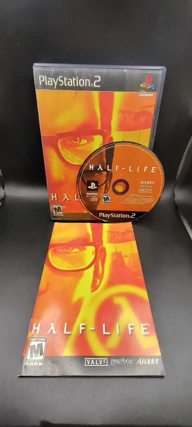 PS2 HALF-LIFE W/MANUAL
