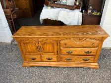 Free delivery used Oak dresser