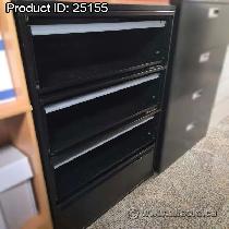 4 Drawer Lateral File Cabinet w/ Three Flip Front Drawers - Photo 2