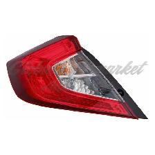 Honda Civic Sedan 2016-2021 Tail Lamp HQ Left and Right