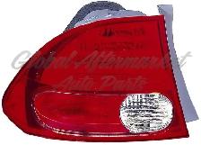 Honda Civic Hybrid 2006-2008 Tail Lamp HQ Left and Right
