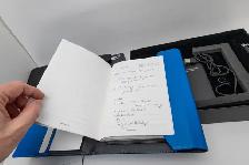 Mont Blanc Augmented Paper Blue Folio