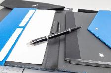 Mont Blanc Augmented Paper Blue Folio - Photo 2