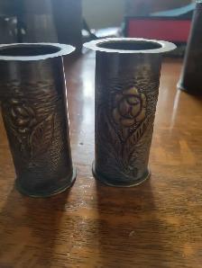 WW2 TRENCH ART - Photo 2
