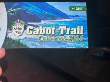 4 passes for Le Portage golf course.