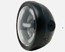 LED Motorcycle Headlight 6 inch Retro Cafe Racer & Streetfighter - Photo 4
