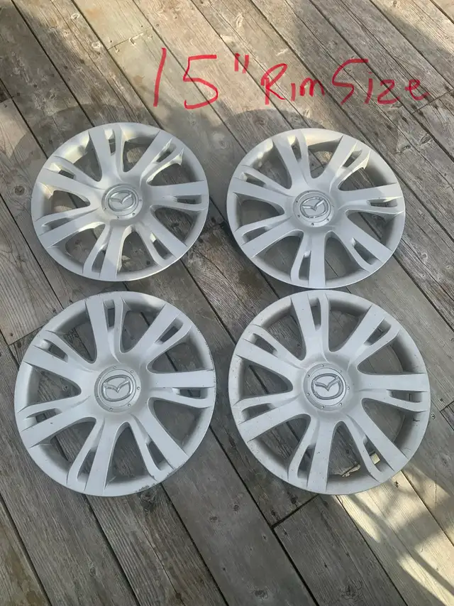 Mazda 15" wheel covers
