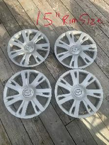 Mazda 15" wheel covers