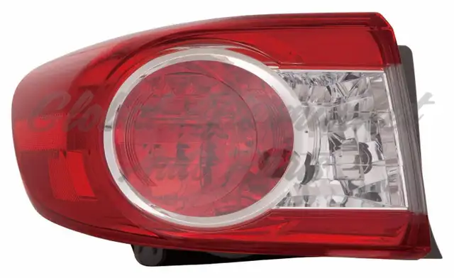 Toyota Corolla Sedan 2011-2013 Tail Lamp Japan Left and Right