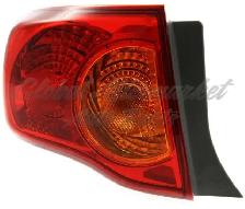 Toyota Corolla Sedan 2009-2010 Tail Lamp North Left and Right - Photo 2