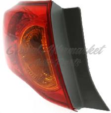 Toyota Corolla Sedan 2009-2010 Tail Lamp North Left and Right - Photo 3
