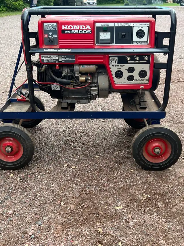 Honda generator 6500w
