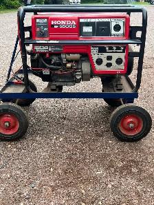 Honda generator 6500w