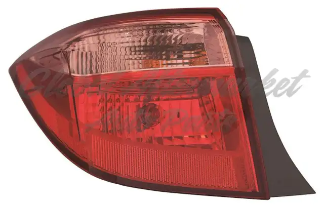 Toyota Corolla Sedan 2017-2019 Tail Lamp Bulb Left and Right