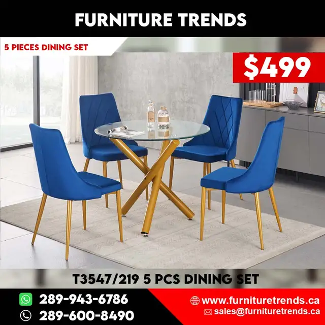 Furniture Trends 5-Piece Dining Set