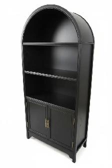 Brand New Arch Top Bar Cabinet with Wine Rack  $269 - Photo 4