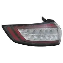 Ford Edge 2015-2018 Tail Lamp Left Without Level 2 Trim Se/Sel