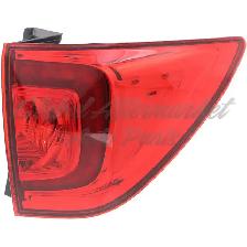 Honda Passport 2022-2025 Tail Lamp Right Without Smoked Lens