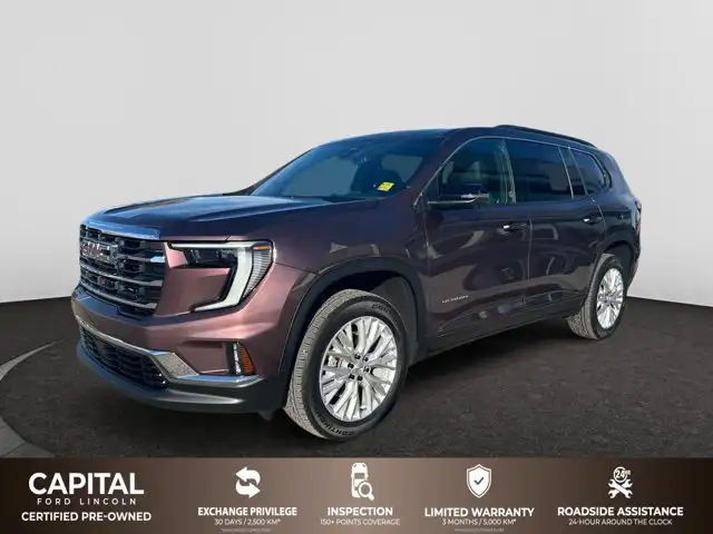 2025 GMC Acadia ELEVATION LOW KMS LOCAL TRADE