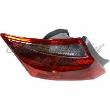 Honda Accord Coupe 2008-2010 Tail Lamp Left HQ - Photo 2