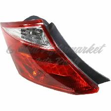 Honda Accord Coupe 2008-2010 Tail Lamp Left HQ - Photo 3