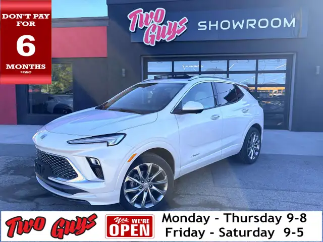 2025 Buick Encore Avenir | AWD | Leather | Panoroof | WOW KMS |