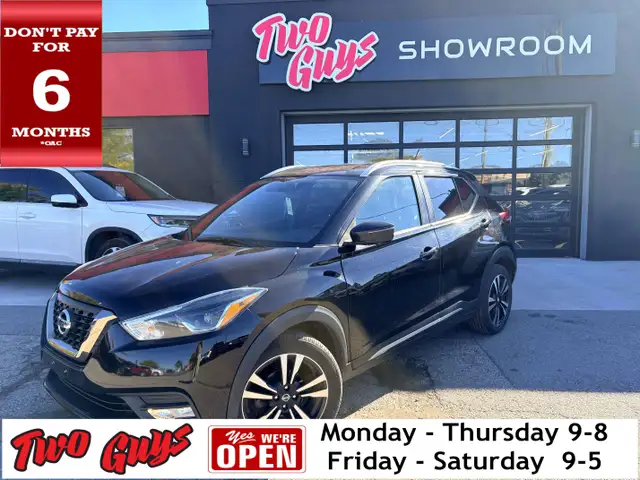 2019 Nissan Kicks SR | Leather | Remote Start | Excellent Servic