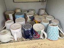 huge collection of old mugs / cups. - Photo 3