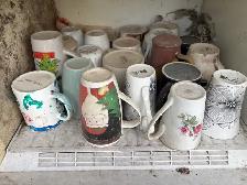 huge collection of old mugs / cups. - Photo 4