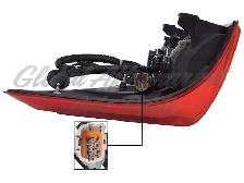 Nissan Titan Pickup 2017-2022 Tail Lamp Left Incandescent Lamp - Photo 5