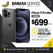 iPhone 13 Pro Max 128GB - Premium High Capacity Battery