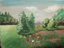Landscape Painting Acrylic On Canvas