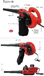 TOOLMAN 10.5 Amp Corded Leaf Blower and Car Vacuum - Photo 5