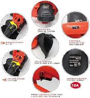 TOOLMAN 10.5 Amp Corded Leaf Blower and Car Vacuum - Photo 7