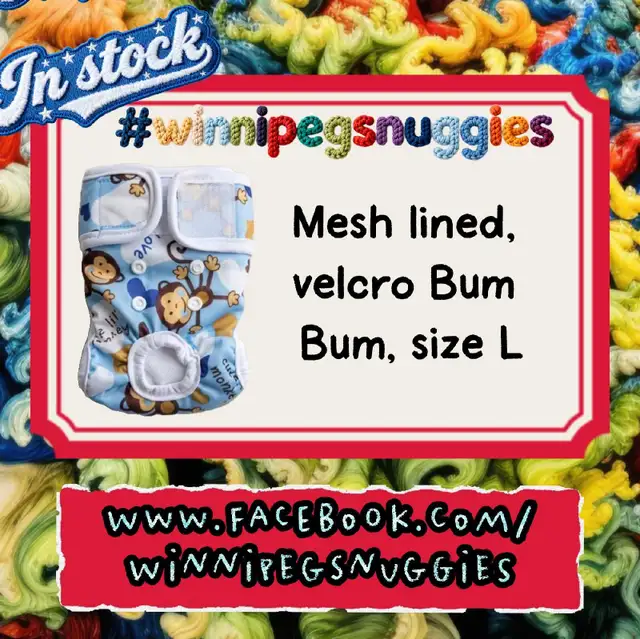 Winnipeg Snuggies - Velcro Bum Bums