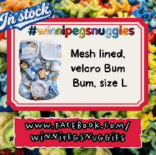 Winnipeg Snuggies - Velcro Bum Bums