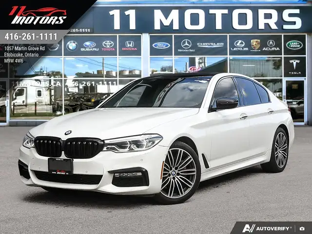 2018 BMW 5-Series 530i xDrive Sedan | NO ACCIDENTS | CERTIFIED