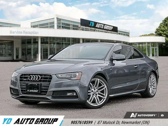 2016 Audi A5 S-line|0 Accident|Sunroof|Camera Sensor|keyless