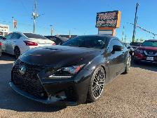 2015 Lexus RC F RARE, 5.0 V8, 467HP, EXHUAST, RED LEATHER, CERT