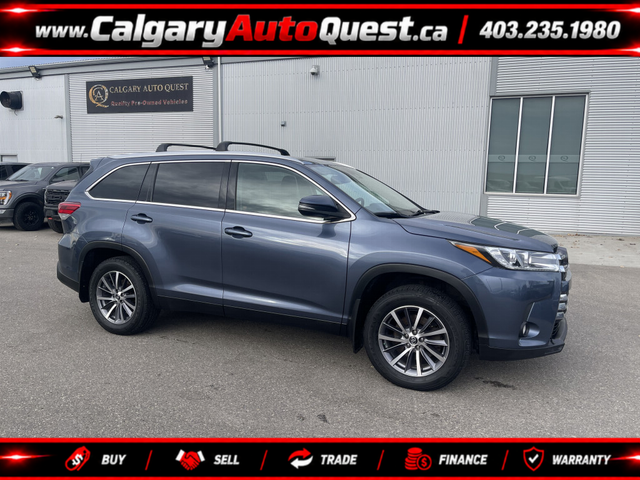 2019 Toyota Highlander XLE AWD/NAVI/CAM/LEATHER/ROOF/8-PASSENGER