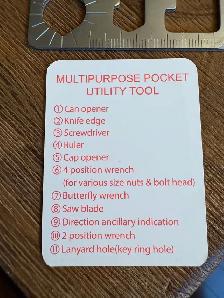 Multi tool & Keychain Light - Photo 4