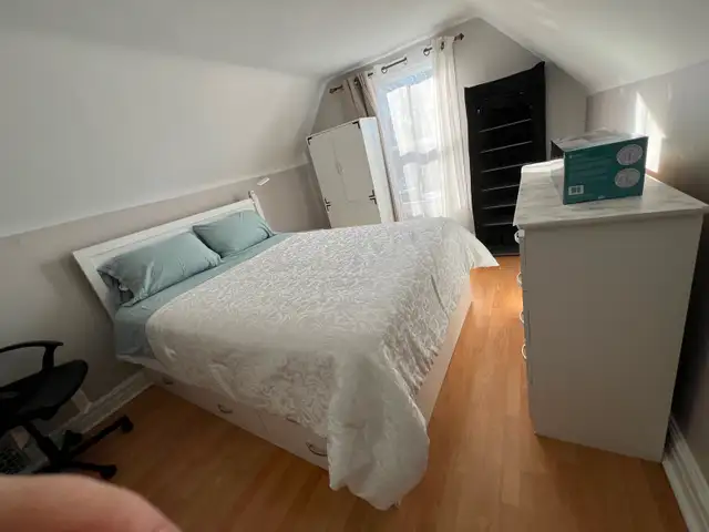 NOV 1st, Private New Furnished Bedroom, in shared 3-Bedroom Apt