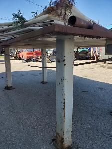 STEEL FABRICATION TABLE 54' X 8' 1 1/8' PLATE - Photo 2
