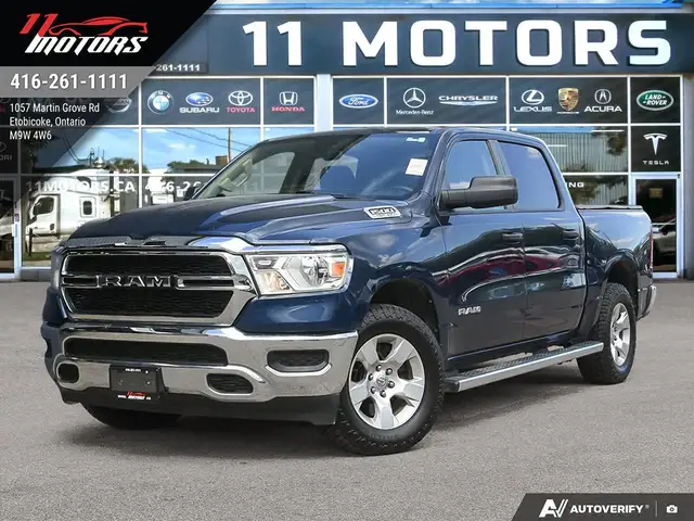 2019 Ram 1500 Tradesman 4x4 Crew Cab 6.4FT Box | NO ACCIDENTS