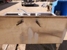 DOUBLE HEAVY DUTY OLD SCHOOL STAINLESS STEEL SINK - Photo 3